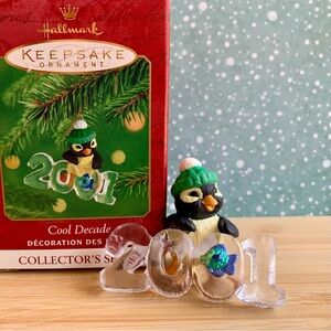 Hallmark Keepsake Ornament * Cool Decade * 2001